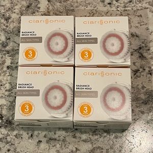 4x Clarisonic radiance brush heads
